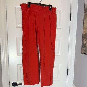 Athleta Red Athletic Pants